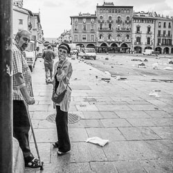 People in the street